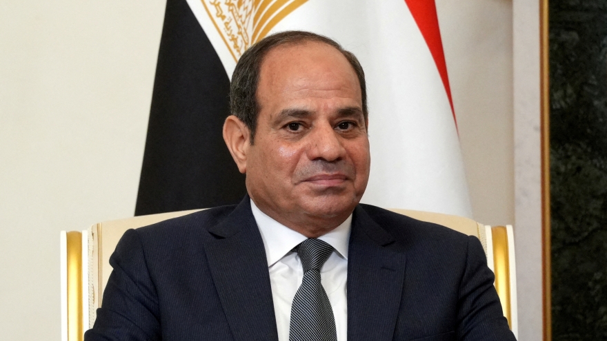 Tổng thống Ai Cập Abdel Fattah El-Sisi thăm UAE